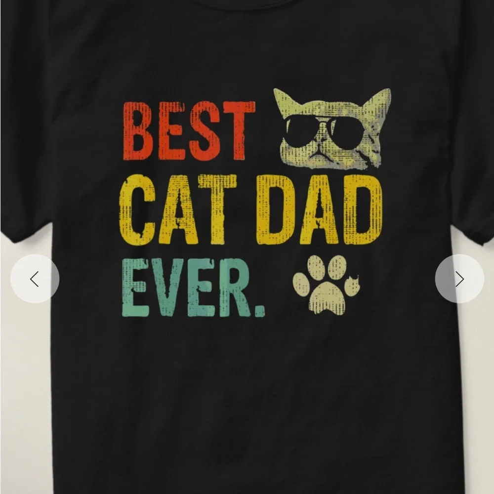 Best Cat Dad Ever T-Shirt